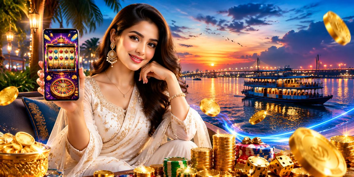 A user playing on a casino app in Khulna