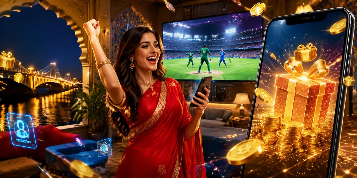 A user enjoying cricket betting in Mymensingh