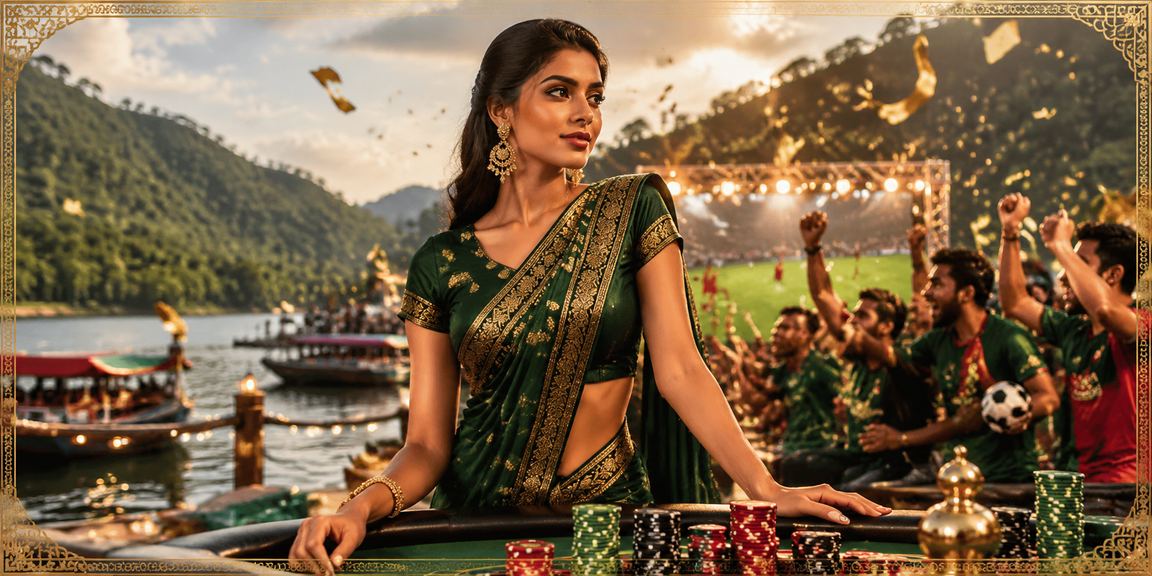 রাঙামাটিতে একজন বাংলাদেশি খেলোয়াড় মোবাইলে ক্যাসিনো গেম উপভোগ করছেন